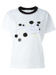 embellished collar logo T-shirt Carven