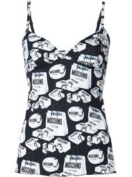 printed vest Moschino Swim