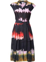 tie dye shirt dress Tomas Maier