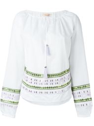 блузка с пайетками Tory Burch