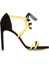 босоножки на шнуровке Stuart Weitzman