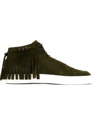 fringed hi-tops Louis Leeman