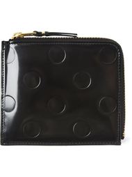 бумажник с тиснением в горошек Comme Des Garçons Wallet