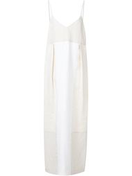 pleated slip dress Dusan