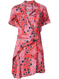 printed wrap dress Carven
