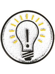'Light Bulb' sticker Anya Hindmarch