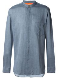 рубашка с воротником-стойкой  Paul Smith