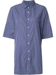 pinstriped wide sleeve shirt Casey Casey