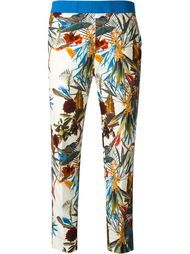 укороченные брюки с цветочным принтом  I'M Isola Marras