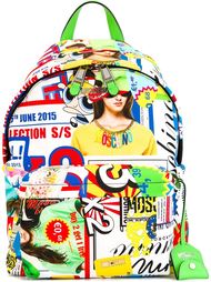 рюкзак с принтом Moschino