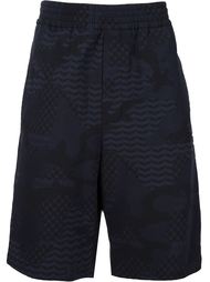 patterned camouflage shorts Neil Barrett