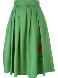 floral embroidery midi skirt Vivetta