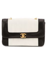 двухцветная сумка на плечо Chanel Vintage