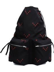 eyelet detail backpack Raf Simons