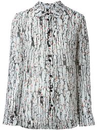 semi sheer shirt Carven