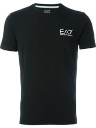 футболка с принтом логотипа   Ea7 Emporio Armani