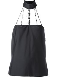 топ с вышивкой Romeo Gigli Vintage