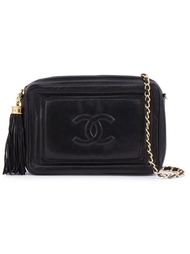 сумка на плечо с логотипом 'CC' Chanel Vintage