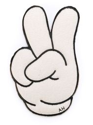 victory sign sticker  Anya Hindmarch