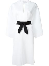 belted long sleeves dress Maison Rabih Kayrouz