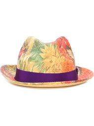 шляпа с цветочным узором  Etro