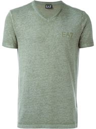 футболка c V-образным вырезом   Ea7 Emporio Armani