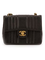 классическая мини-сумка с вертикальной строчкой Chanel Vintage