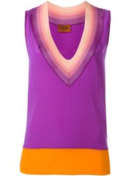 топ c V-образным вырезом  Missoni