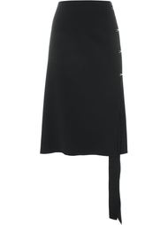 hook and eye detail A-line skirt Lanvin
