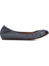 contrasted toe cap ballerinas Lanvin