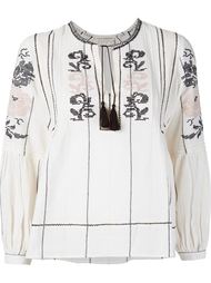 floral embroidered blouse Ulla Johnson