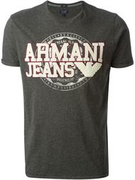 футболка с логотипом Armani Jeans