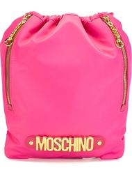рюкзак с логотипом Moschino