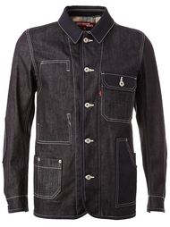 джинсовая куртка с декоративным швом Junya Watanabe Comme Des Garçons Man