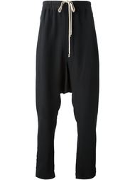 брюки с заниженной промежностью Rick Owens