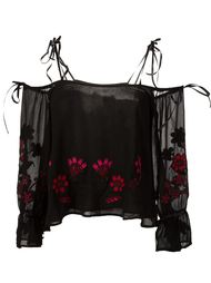embroidered flower top For Love And Lemons