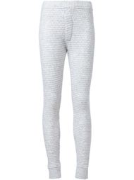 'Effa' indent leggings The Elder Statesman