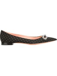 polka dot print ballerinas Rochas
