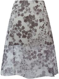 floral print skirt Yang Li