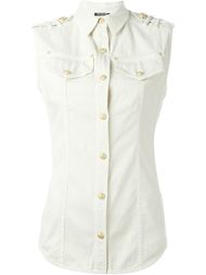 sleeveless denim jacket Balmain