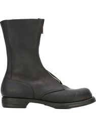 front zip shin-length boots Guidi