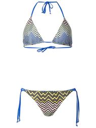 бикини с зигзагообразным узором Missoni