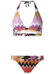 бикини с зигзагообразным узором Missoni