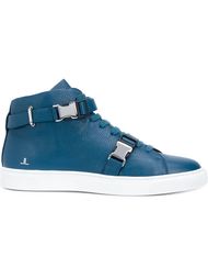 buckled hi-top sneakers Louis Leeman