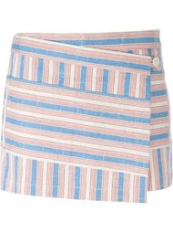 striped skorts Tory Burch