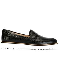 python effect loafers Hogan