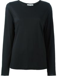 long sleeve flare blouse Helmut Lang