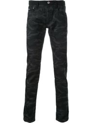 camouflage print skinny jeans Loveless