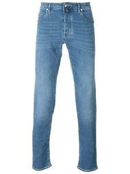 джинсы с аппликацией  Jacob Cohen