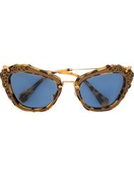 'Noir' sunglasses Miu Miu